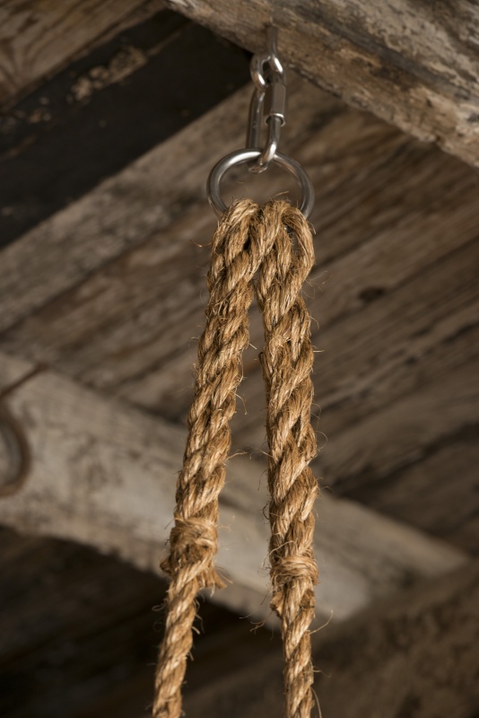 Porch swing outlet replacement rope